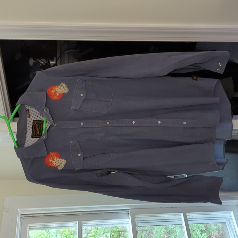 Howler Bros XL Snap Gaucho Shirt